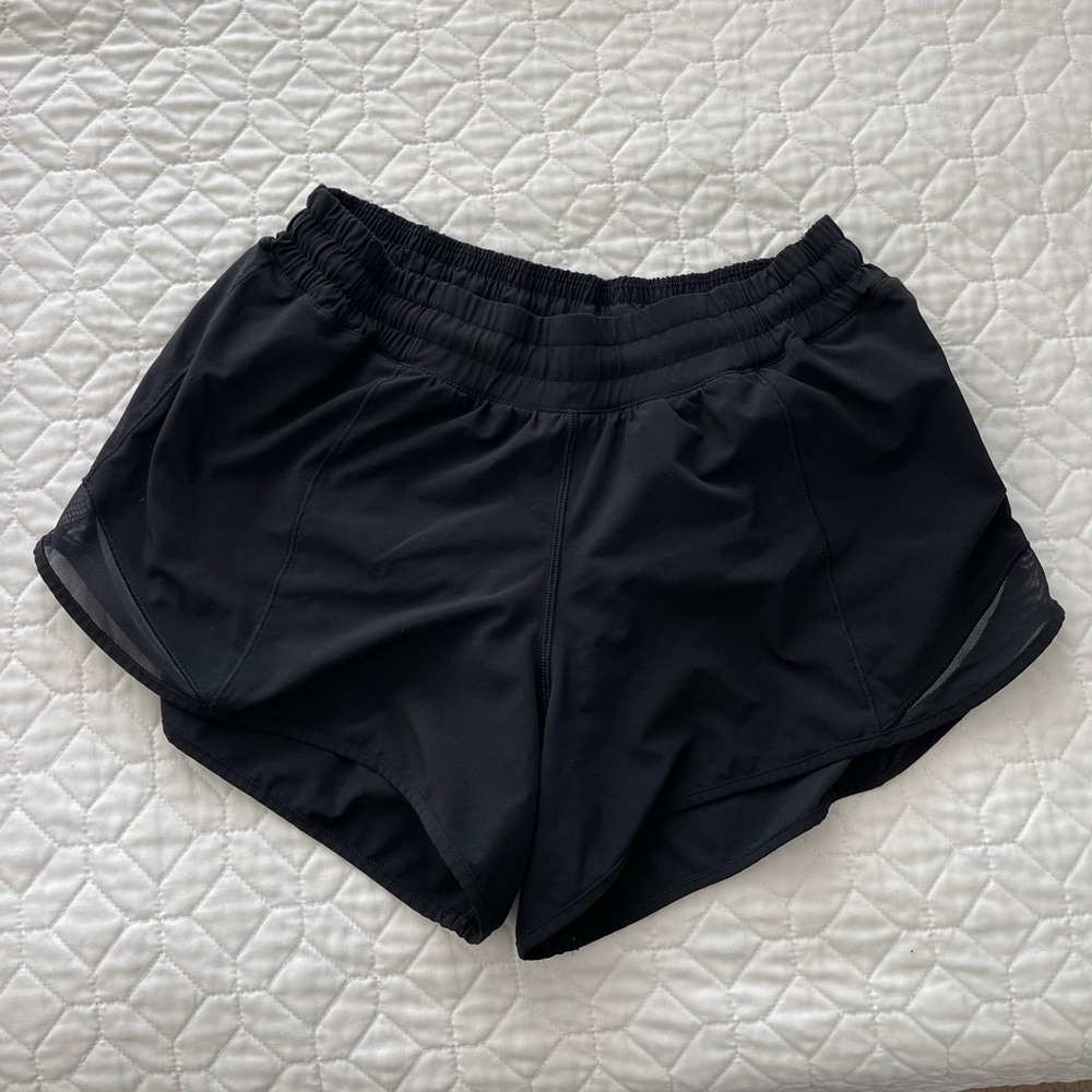 LuluLemon hotty hot shorts low rise 4 inch inseam